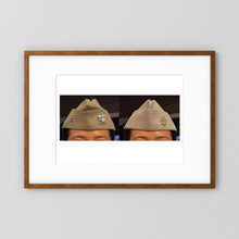 Garrison Caps United States Navy — composite presentation mockup