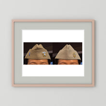 Garrison Caps United States Navy — composite presentation mockup