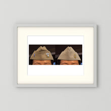 Garrison Caps United States Navy — composite presentation mockup