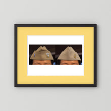 Garrison Caps United States Navy — composite presentation mockup