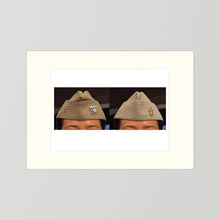 Garrison Caps United States Navy — composite presentation mockup