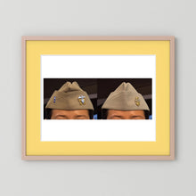 Garrison Caps United States Navy — composite presentation mockup