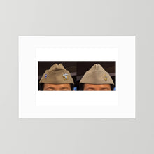 Garrison Caps United States Navy — composite presentation mockup