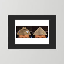 Garrison Caps United States Navy — composite presentation mockup