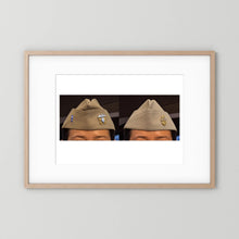 Garrison Caps United States Navy — composite presentation mockup