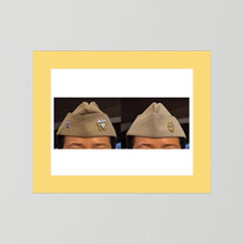 Garrison Caps United States Navy — composite presentation mockup