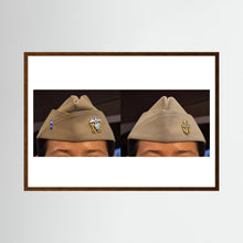 Garrison Caps United States Navy — composite presentation mockup
