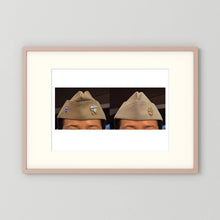 Garrison Caps United States Navy — composite presentation mockup