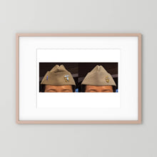 Garrison Caps United States Navy — composite presentation mockup