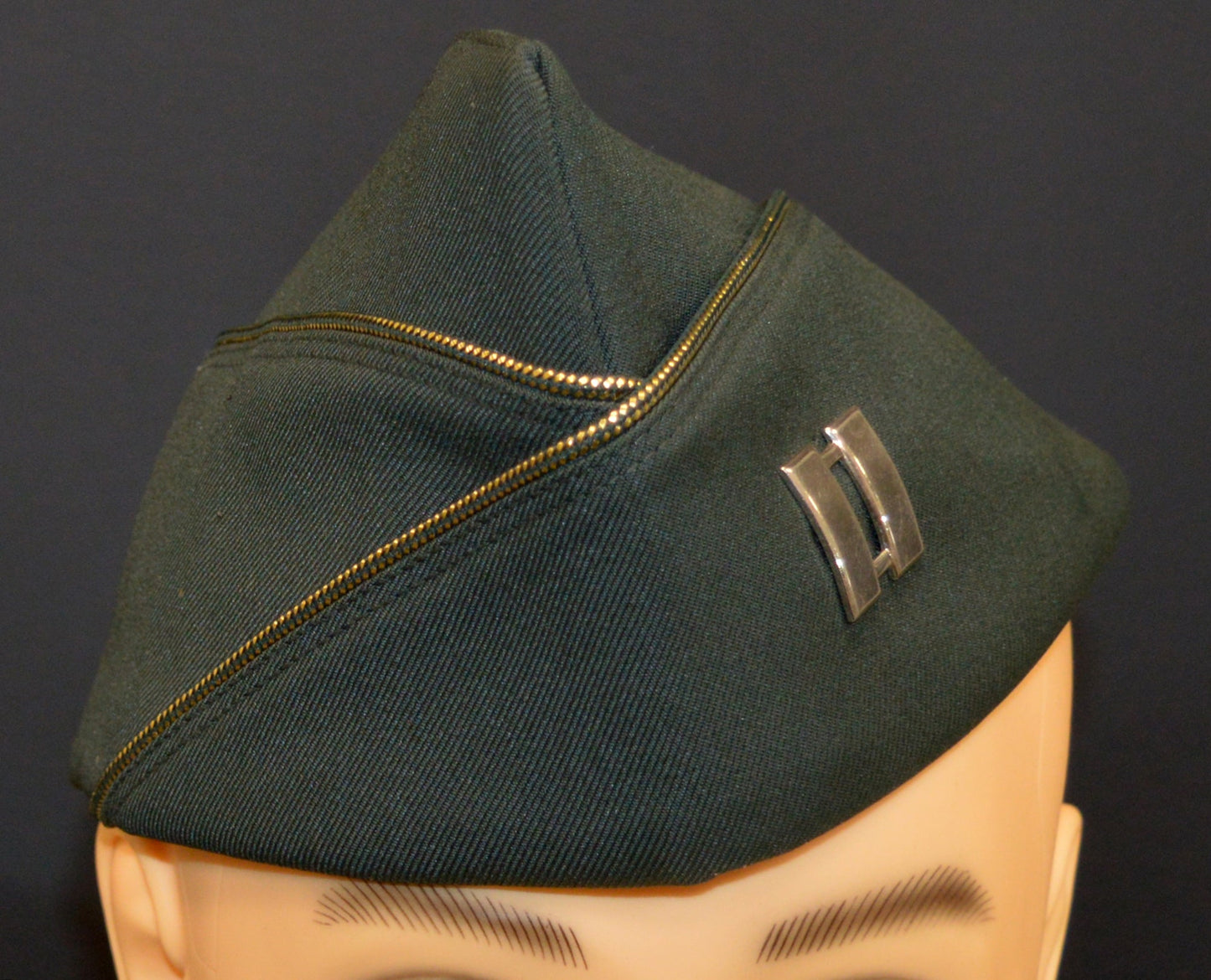 Garrison Cap.US Army Captain, Vietnam War, Dress Side Cap. - Art goes to War