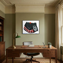 Glengarry Scottish Regimental Cap. "Garrison or Side-Cap" — art print presentation mockup
