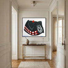 Glengarry Scottish Regimental Cap. "Garrison or Side-Cap" — painting presentation mockup
