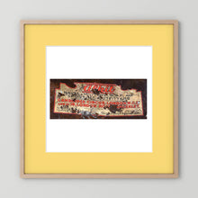 Labels: Alkit, Cambridge Circus — photograph displayed in a dark oak frame mockup