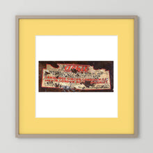 Labels: Alkit, Cambridge Circus — photograph displayed in a dark oak frame mockup