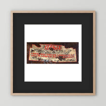 Labels: Alkit, Cambridge Circus — photograph displayed in a dark oak frame mockup