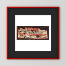 Labels: Alkit, Cambridge Circus — photograph displayed in a dark oak frame mockup