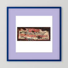 Labels: Alkit, Cambridge Circus — photograph displayed in a dark oak frame mockup