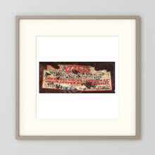 Labels: Alkit, Cambridge Circus — photograph displayed in a dark oak frame mockup