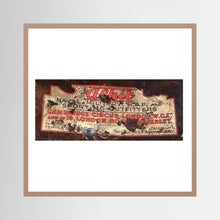 Labels: Alkit, Cambridge Circus — photograph displayed in a dark oak frame mockup