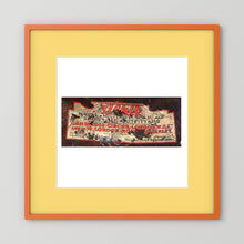 Labels: Alkit, Cambridge Circus — photograph displayed in a dark oak frame mockup