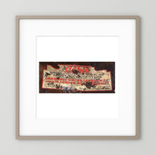 Labels: Alkit, Cambridge Circus — photograph displayed in a dark oak frame mockup