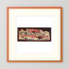 Labels: Alkit, Cambridge Circus — photograph displayed in a dark oak frame mockup