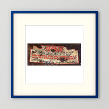 Labels: Alkit, Cambridge Circus — photograph displayed in a dark oak frame mockup