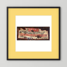 Labels: Alkit, Cambridge Circus — photograph displayed in a dark oak frame mockup