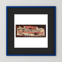 Labels: Alkit, Cambridge Circus — photograph displayed in a dark oak frame mockup