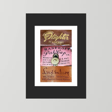 Leather Sweatbands Labels from WW2 — composite presentation mockup