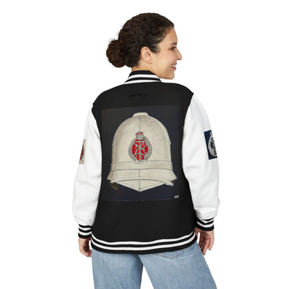 Letterman Jacket — "Art Goes To War" Graphic Varsity Jacket - Art goes to War