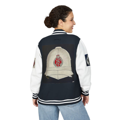 Letterman Jacket — "Art Goes To War" Graphic Varsity Jacket - Art goes to War