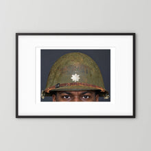 M1 Helmet, United States Army, Navy, Marines. WW2, all ranks — photograph presentation mockup