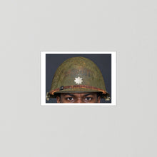 M1 Helmet, United States Army, Navy, Marines. WW2, all ranks — photograph presentation mockup