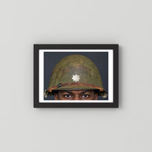 M1 Helmet, United States Army, Navy, Marines. WW2, all ranks — photograph presentation mockup