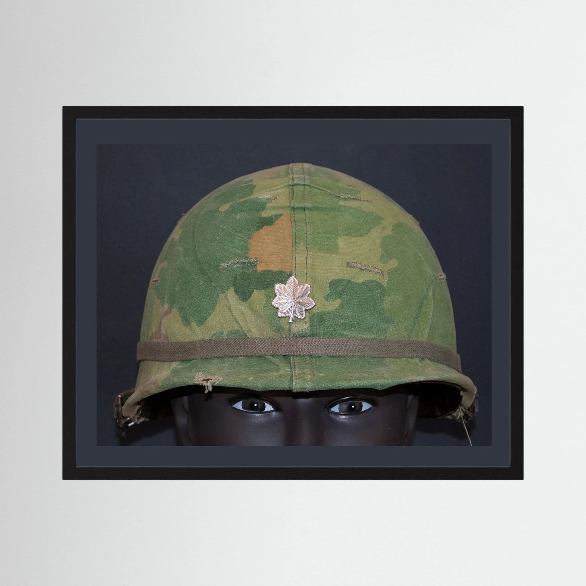M1 Helmet, US Army, Navy USMC, Vietnam. Photograph - Art goes to War