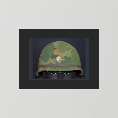 M1 Helmet, US Army, Navy USMC, Vietnam. Photograph - Art goes to War