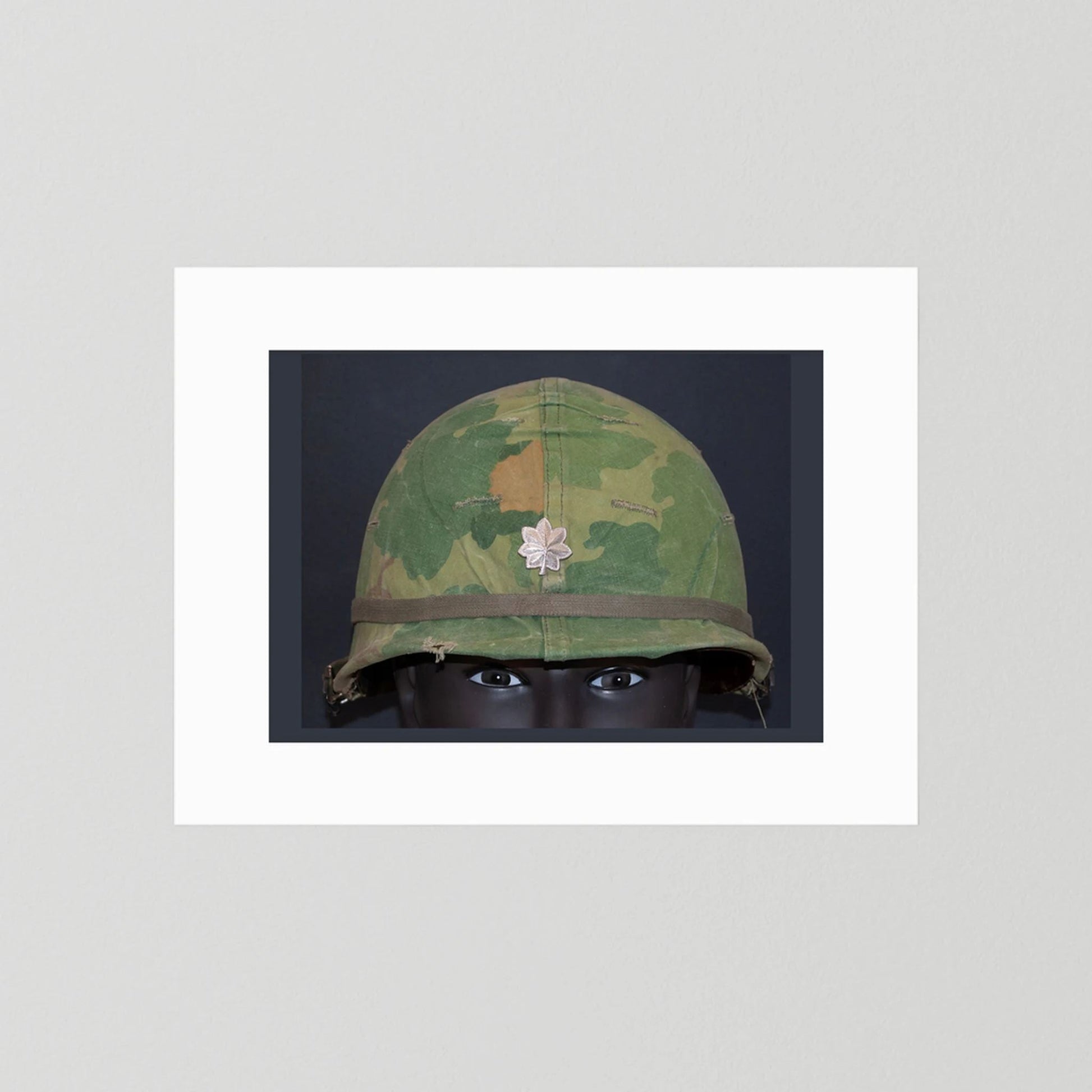 M1 Helmet, US Army, Navy USMC, Vietnam. Photograph - Art goes to War