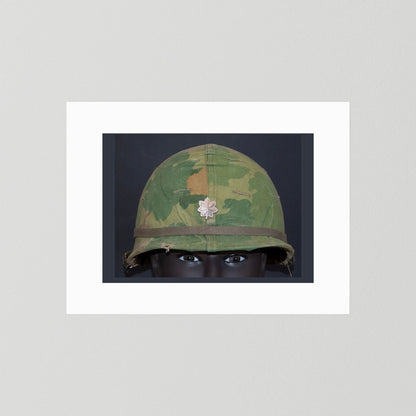 M1 Helmet, US Army, Navy USMC, Vietnam. Photograph - Art goes to War