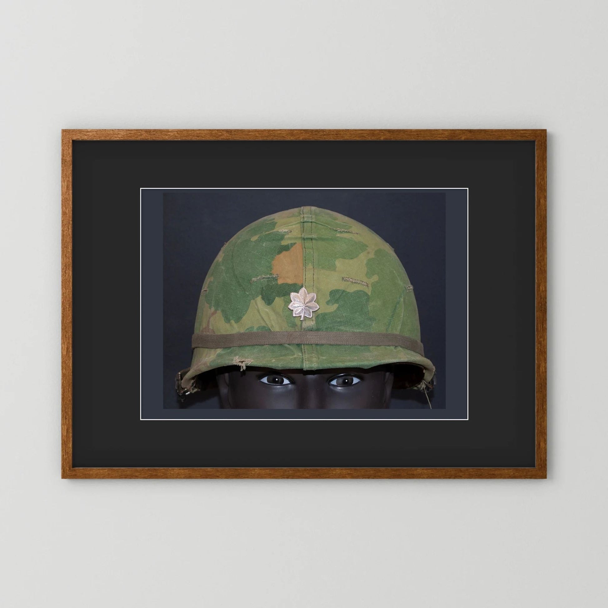 M1 Helmet, US Army, Navy USMC, Vietnam. Photograph - Art goes to War