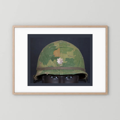 M1 Helmet, US Army, Navy USMC, Vietnam. Photograph - Art goes to War