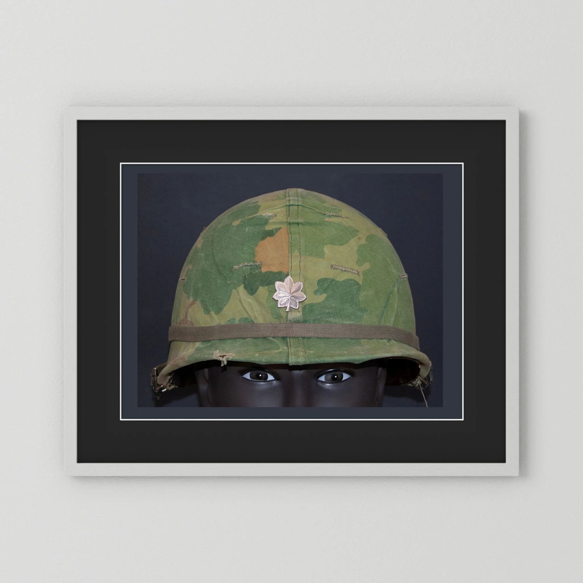 M1 Helmet, US Army, Navy USMC, Vietnam. Photograph - Art goes to War