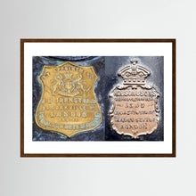 Metal Plates from Storage Cases, 19th & 20th Century — composite presentation mockup