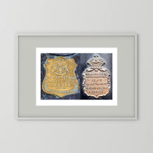 Metal Plates from Storage Cases, 19th & 20th Century — composite presentation mockup