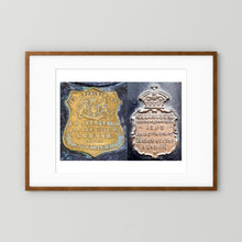 Metal Plates from Storage Cases, 19th & 20th Century — composite presentation mockup