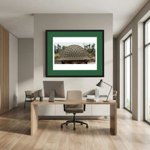 Mk II Brodie Helmet WW2 British Armed Forces. All ranks — photograph displayed in a black wood frame mockup