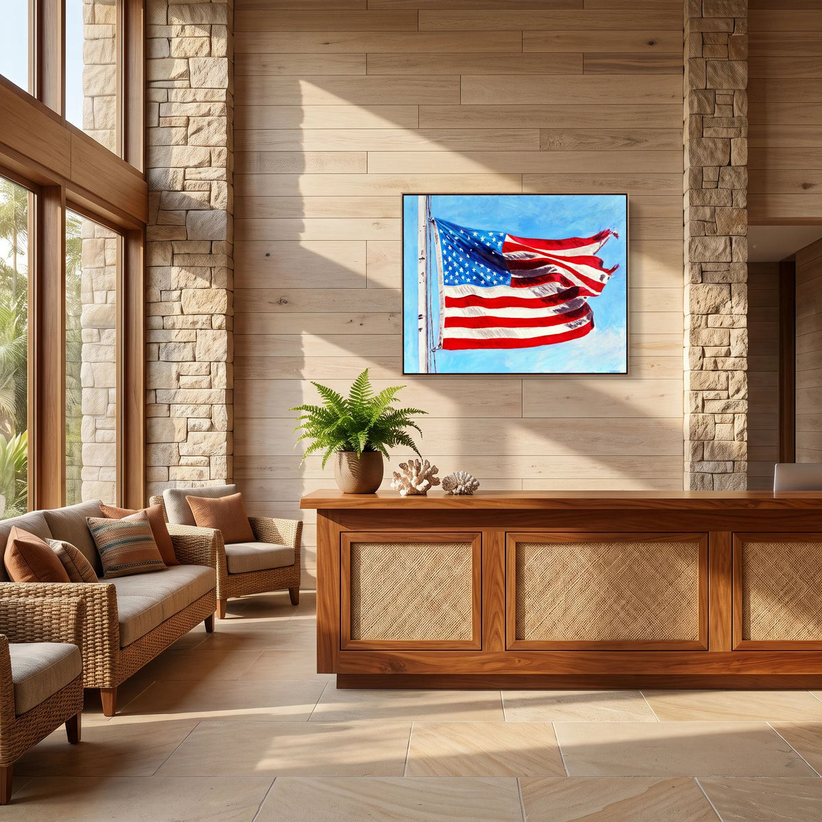 Stars & Stripes #2. Fine Art Print