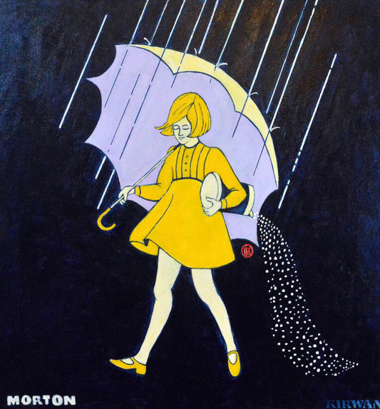 Morton Salt Girl 1968. Art Print MORTON - Art goes to War