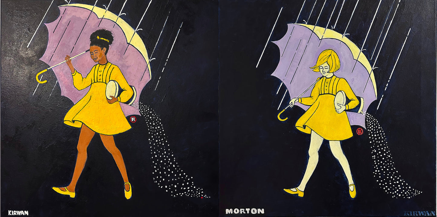 Morton Salt Girl African Version - Art goes to War