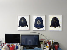 New Zealand Police Helmet Blue 1995 - Art goes to War